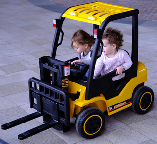 Dalisi Factory DLS08 12V Electric Kids Forklift Ride on Car