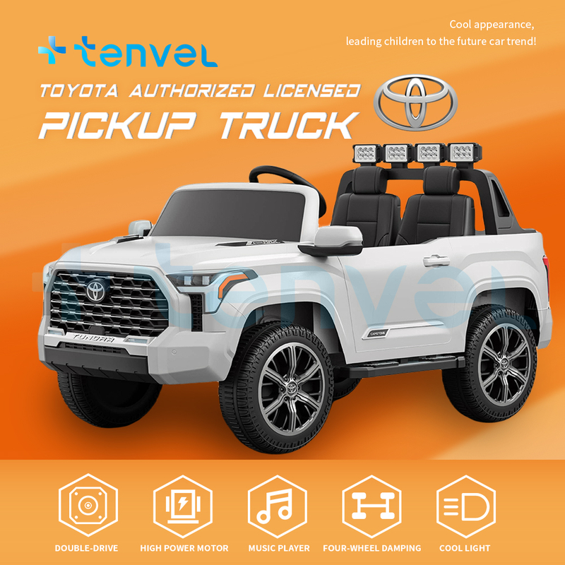 New desgin product DLS-X16 licensed 12V kids ride on car four wheel suspension outdoor kids electric toy car with LED lights