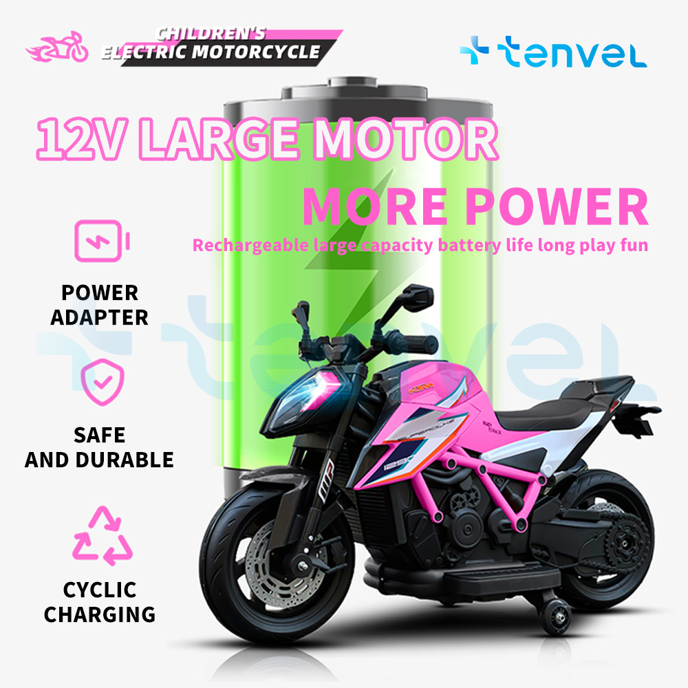 Hot Sale KTM license 12V Battery Children Electric Motor Drive Motorcycle Kids Electric Motorcycle