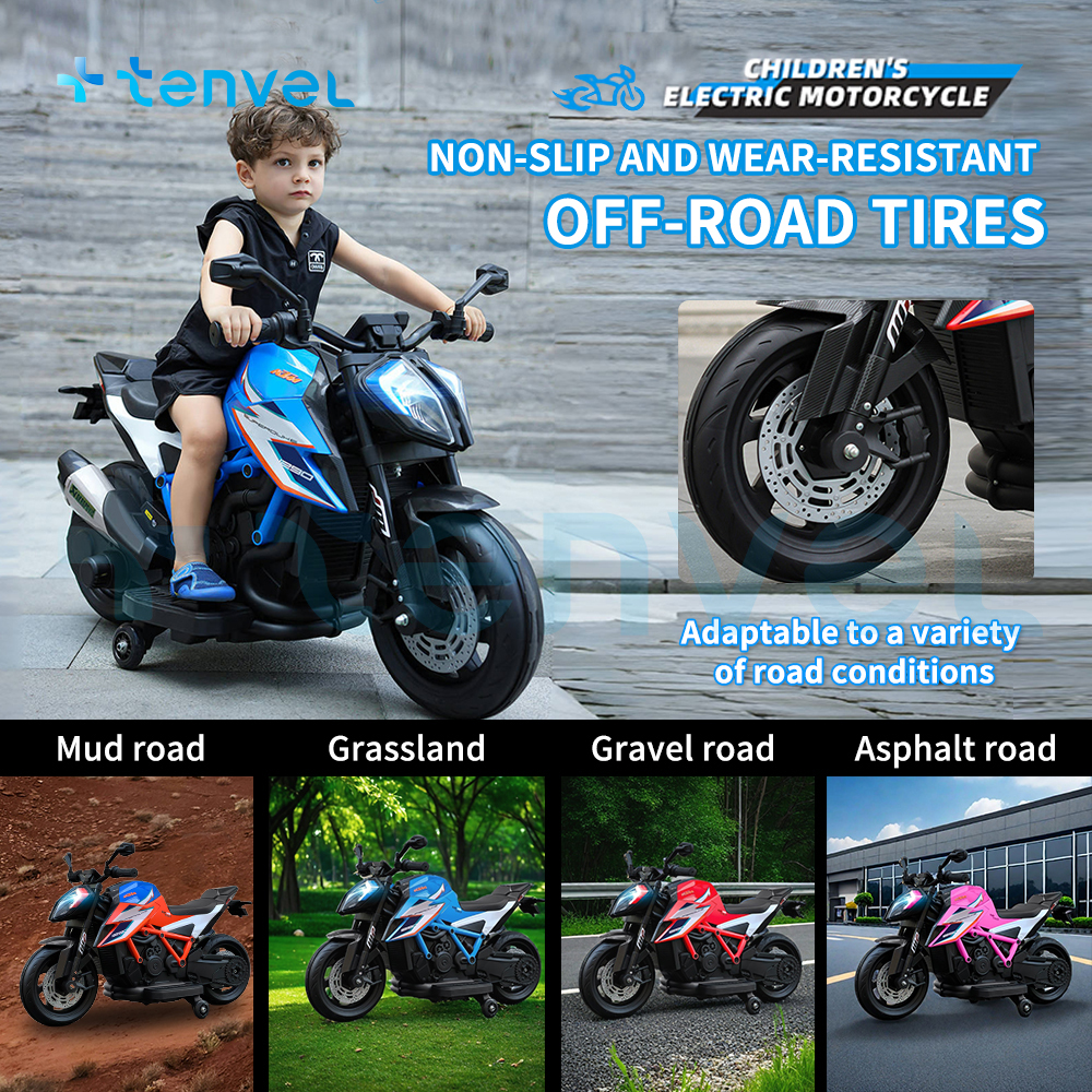 Hot Sale KTM license 12V Battery Children Electric Motor Drive Motorcycle Kids Electric Motorcycle
