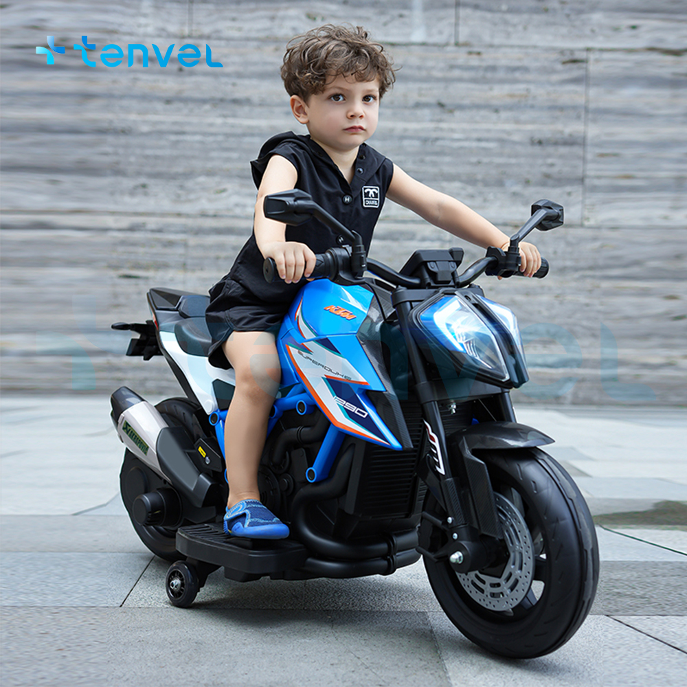 Hot Sale KTM license 12V Battery Children Electric Motor Drive Motorcycle Kids Electric Motorcycle